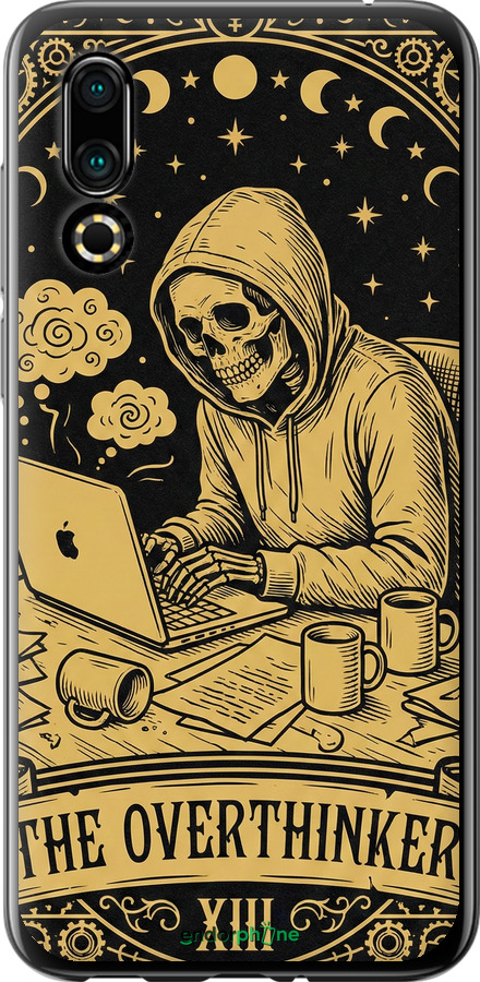 Силиконовый чехол The Overthinker для Meizu 16S - 6774u-1701 изображение 