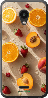 Силиконовый чехол Фрукты 3 для Meizu C9 - 6703u-1627 изображение 