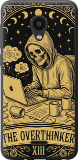 Силіконовий чохол 'The Overthinker' для Meizu C9 зображення 1