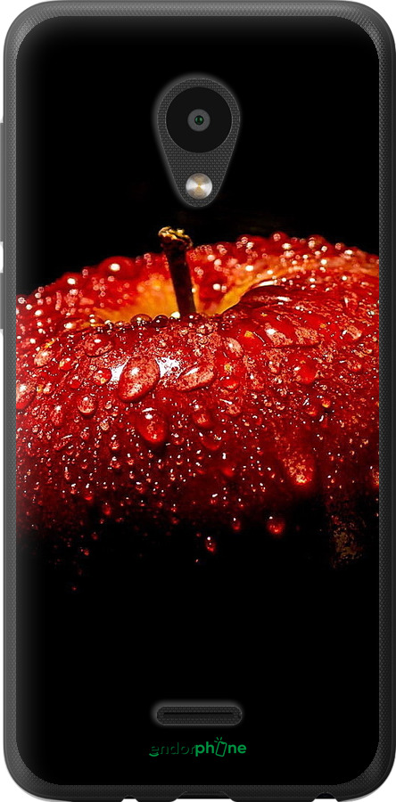 Силиконовый чехол Яблоко для Meizu C9 - 6022u-1627 изображение 