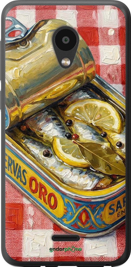 Силіконовий чехол Vintage Sardine Tin Phone для Meizu C9 - 6772u-1627 изображение 