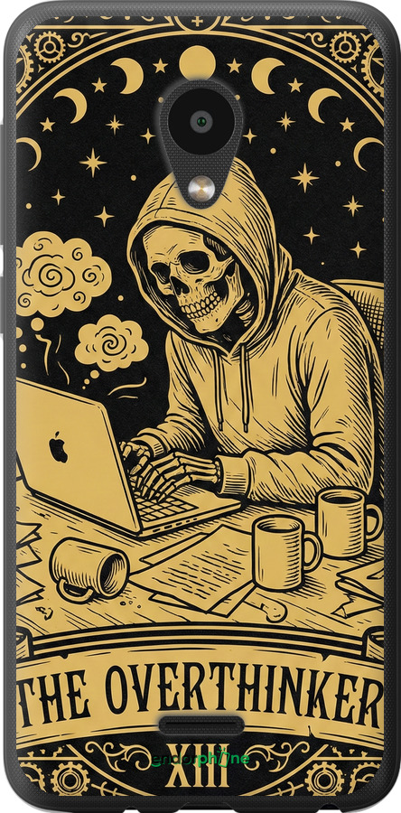 Силіконовий чехол The Overthinker для Meizu C9 - 6774u-1627 изображение 