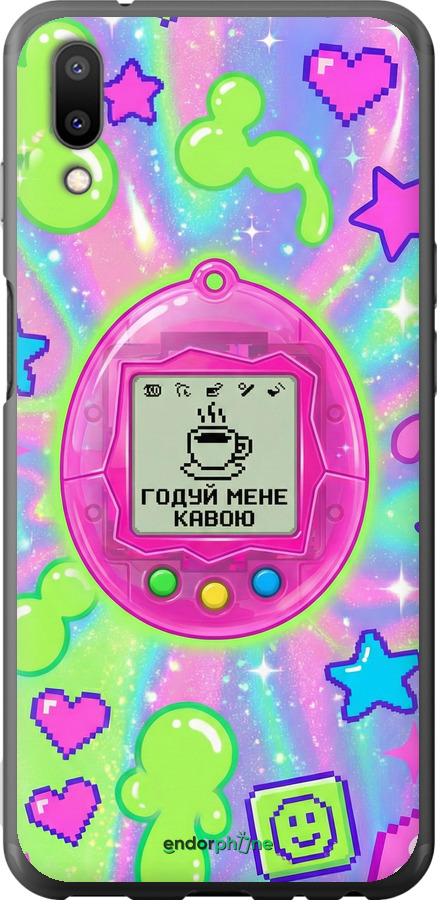 Силиконовый чехол Y2K Aesthetic Retro Pet: Годуй мене кавою для Meizu E3 - 6784u-1518 изображение 