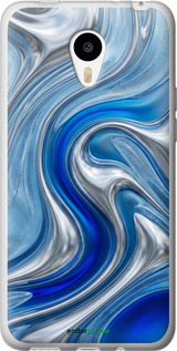 Силиконовый чехол Liquid Chrome для Meizu M1/M1 mini - 6781u-188 изображение 