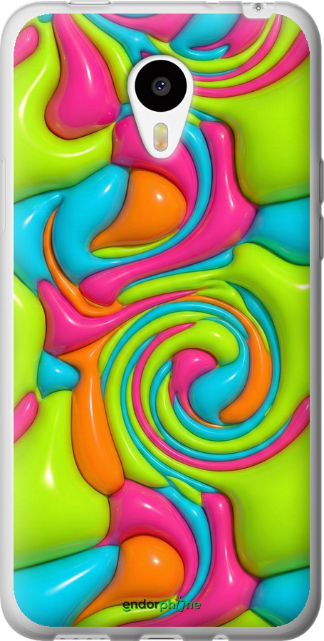 Силиконовый чехол Y2K Jelly Dream для Meizu M1/M1 mini - 6780u-188 изображение 