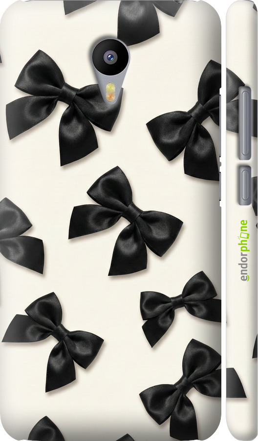 3D пластиковый матовый чехол Dark Coquette для Meizu M2 Note - 6765m-94 изображение 