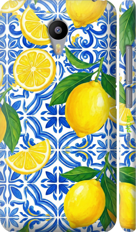 3D пластиковый матовый чехол Grocery Girl Italian Summer для Meizu M2 Note - 6766m-94 изображение 