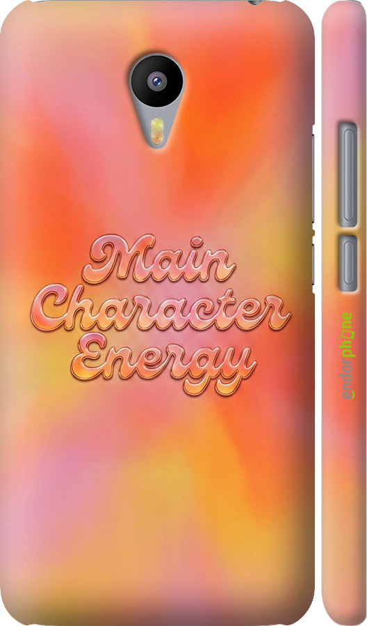 3D пластиковый матовый чехол Aura Gradient Main Character Energy Aesthetic Y2K для Meizu M2 Note - 6783m-94 изображение 