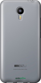 2D пластиковый чехол 'Прозрачный' для Meizu M2 Note изображение 16