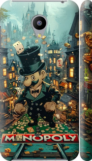 3D пластиковий матовий чехол Казковий Monopoly для Meizu M2 - 6086m-185 изображение 