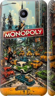 3D пластиковий матовий чехол Міський драйв Monopoly для Meizu M2 - 6088m-185 изображение 