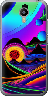 2D пластиковий чехол Абстракція v3 для Meizu M2 - 5620t-185 изображение 