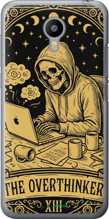 2D пластиковий чохол 'The Overthinker' для Meizu M2 зображення 1