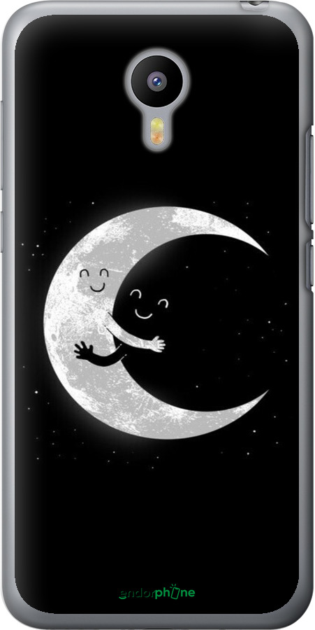 2D пластиковый чехол Лунные объятия для Meizu M2 - 6508t-185 изображение 