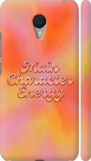 3D пластиковый матовый чехол Aura Gradient Main Character Energy Aesthetic Y2K для Meizu M3 Note - 6783m-256 изображение 