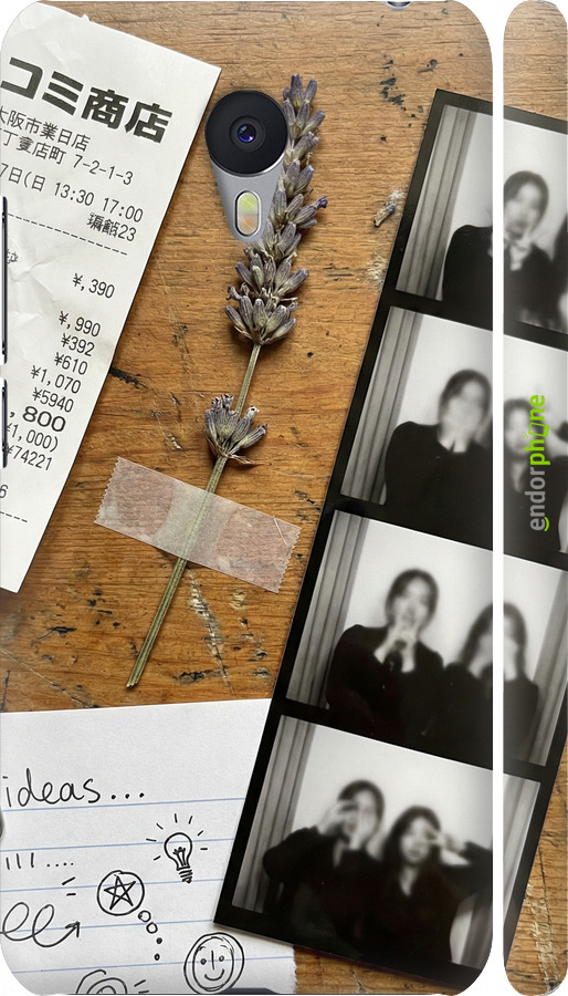 3D пластиковий матовий чехол Aesthetic Scrapbook Collage для Meizu M3 Note - 6773m-256 изображение 