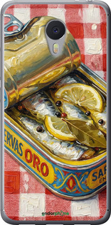 2D пластиковый чехол Vintage Sardine Tin Phone для Meizu M3 Note - 6772t-256 изображение 