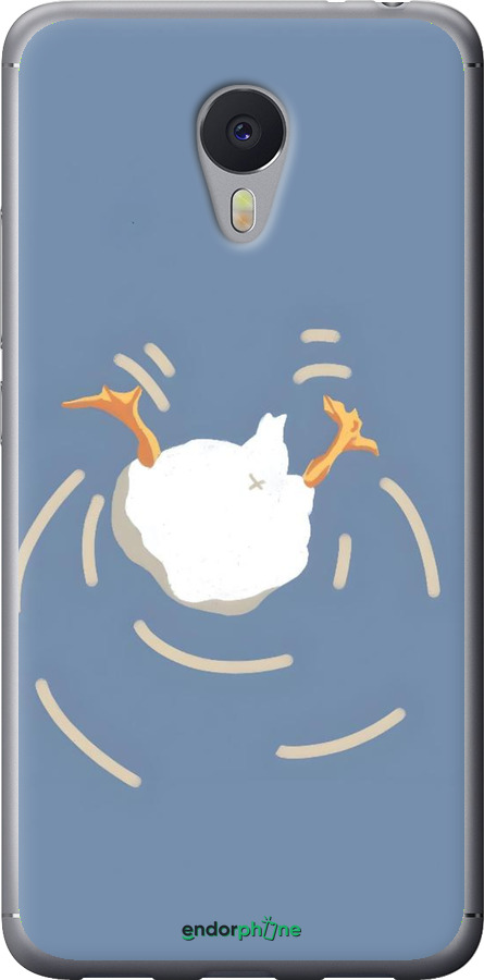 2D пластиковый чехол Гусь ныряет для Meizu M3 Note - 6275t-256 изображение 