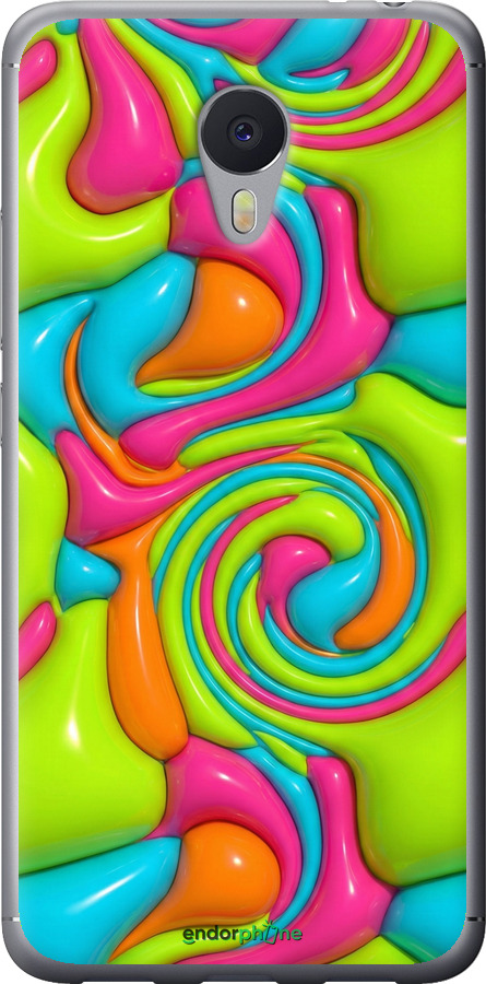 2D пластиковий чехол Y2K Jelly Dream для Meizu M3 Note - 6780t-256 изображение 