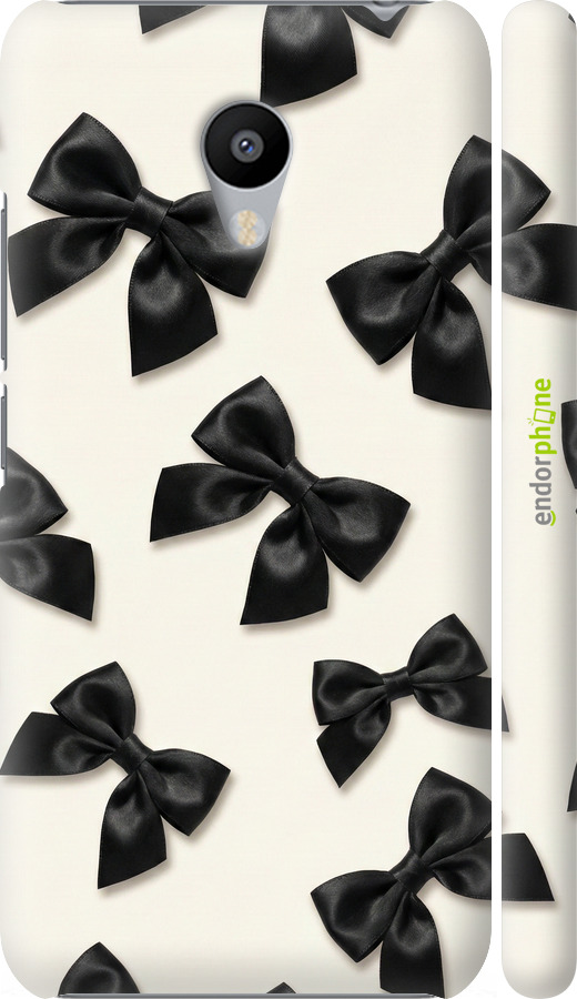 3D пластиковый матовый чехол Dark Coquette для Meizu M3 - 6765m-272 изображение 