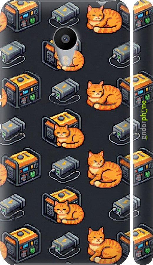 3D пластиковый матовый чехол Autonomous Zone для Meizu M3 - 6771m-272 изображение 