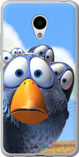 2D пластиковий чехол Angry Birds для Meizu M3s - 6008t-943 изображение 