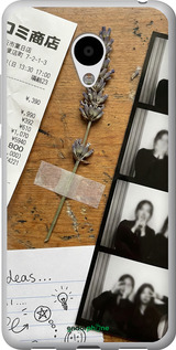 2D пластиковый чехол Aesthetic Scrapbook Collage для Meizu M3 - 6773t-272 изображение 