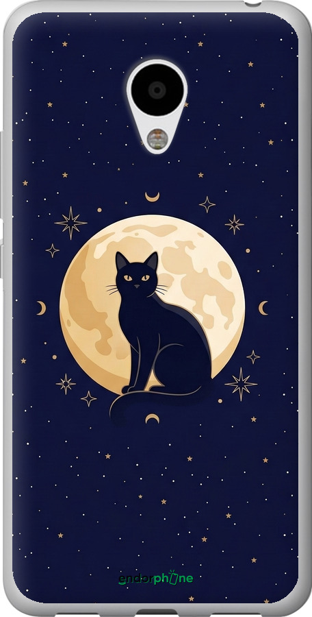 2D пластиковый чехол Cute Cat Celestial/Witchy для Meizu M3s - 6787t-943 изображение 