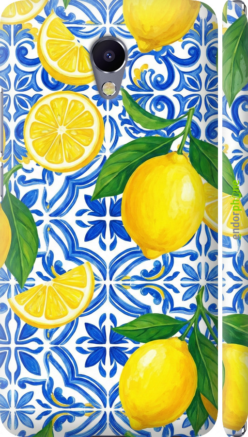 3D пластиковый матовый чехол Grocery Girl Italian Summer для Meizu M5 Note - 6766m-447 изображение 