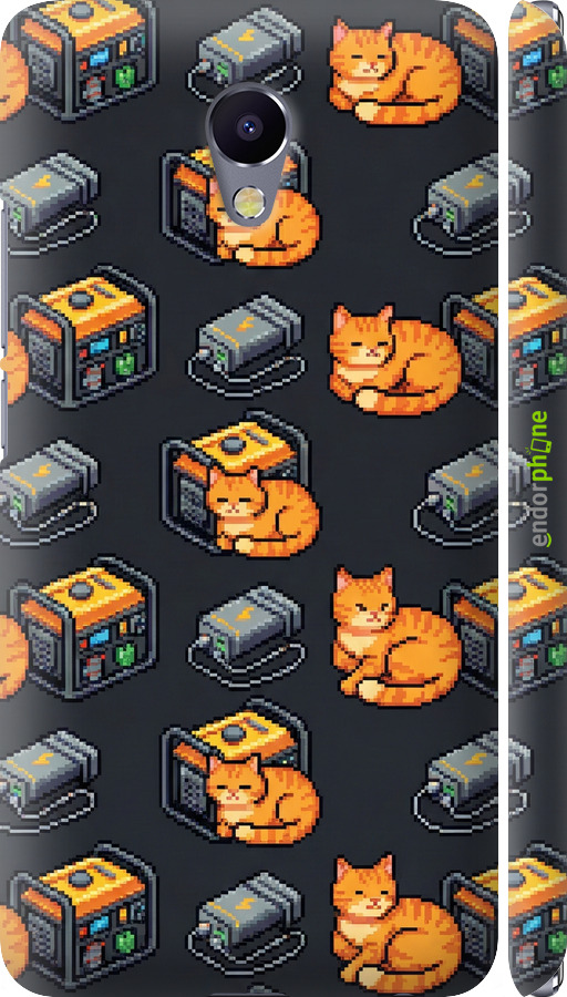 3D пластиковый матовый чехол Autonomous Zone для Meizu M5 Note - 6771m-447 изображение 