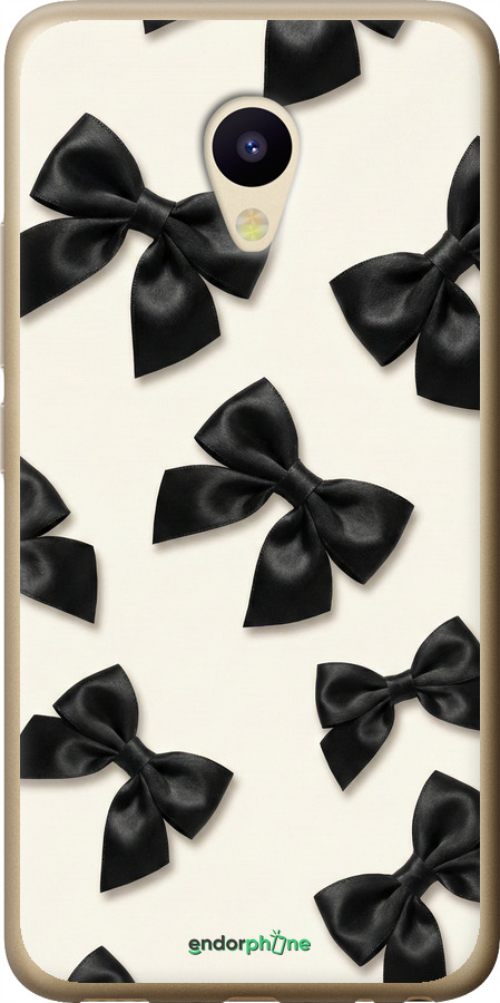 2D пластиковый чехол Dark Coquette для Meizu M5 - 6765t-420 изображение 