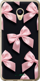 Силіконовий чехол Coquette Ribbons Dark Coquette для Meizu M5s - 6767u-776 изображение 