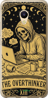 Силиконовый чехол The Overthinker для Meizu M5s - 6774u-776 изображение 