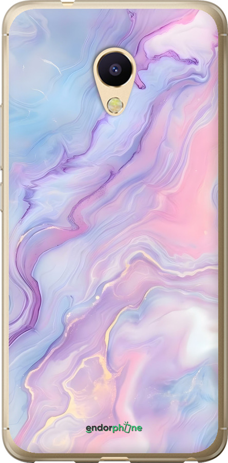 Силіконовий чехол Нежный мрамор для Meizu M5s - 6310u-776 изображение 