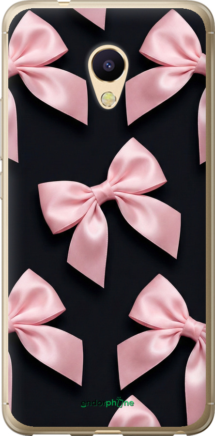 Силіконовий чехол Coquette Ribbons Dark Coquette для Meizu M5s - 6767u-776 изображение 