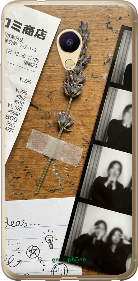 Силиконовый чехол Aesthetic Scrapbook Collage для Meizu M5s - 6773u-776 изображение 