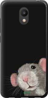 2D пластиковый чехол The Peeking Rat для Meizu M6 - 6442t-1349 изображение 
