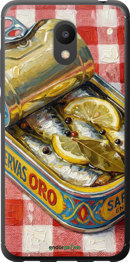 2D пластиковый чехол Vintage Sardine Tin Phone для Meizu M6 - 6772t-1349 изображение 