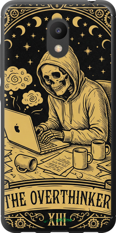 2D пластиковий чехол The Overthinker для Meizu M6 - 6774t-1349 изображение 