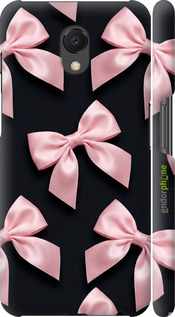 3D пластиковый матовый чехол 'Coquette Ribbons Dark Coquette' для Meizu M6s изображение 3