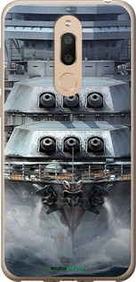 Силіконовий чехол Лінкор, world of tanks, wargaming, військовий корабель для Meizu M6T - 6453u-1536 изображение 