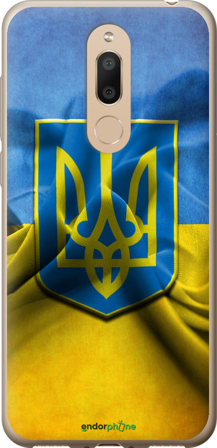 

Силіконовий чохол "Прапор та герб України" для Meizu M6T, Блакитний
