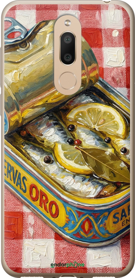 Силиконовый чехол Vintage Sardine Tin Phone для Meizu M6T - 6772u-1536 изображение 