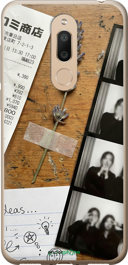 Силиконовый чехол Aesthetic Scrapbook Collage для Meizu M6T - 6773u-1536 изображение 