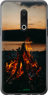 Силиконовый чехол Огонь для Meizu 15 - 6021u-1472 изображение 