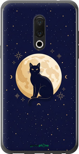 Силиконовый чехол 'Cute Cat Celestial/Witchy' для Meizu 15 изображение 3