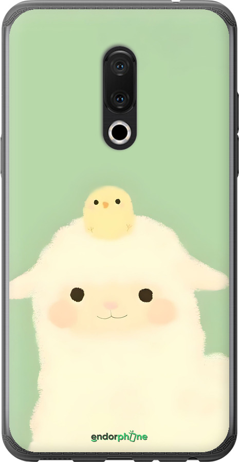 Силиконовый чехол Барашек и ципленок для Meizu 15 - 6369u-1472 изображение 