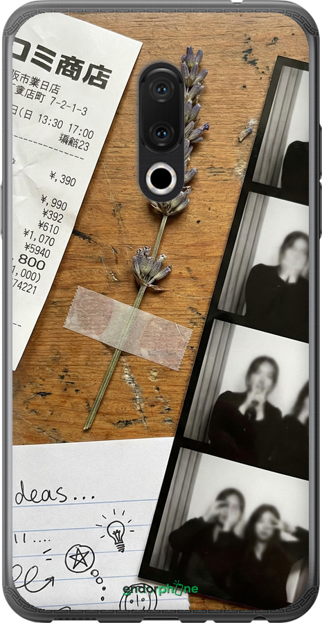 Силиконовый чехол Aesthetic Scrapbook Collage для Meizu 15 - 6773u-1472 изображение 