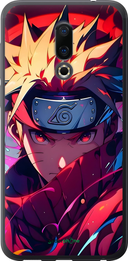 Силиконовый чехол Наруто для Meizu 16 - 6274u-1739 изображение 