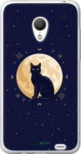 Силіконовий чохол 'Cute Cat Celestial/Witchy' для Meizu MX3 зображення 3
